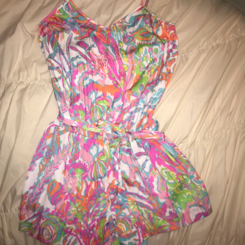 Lily Pulitzer romper.
